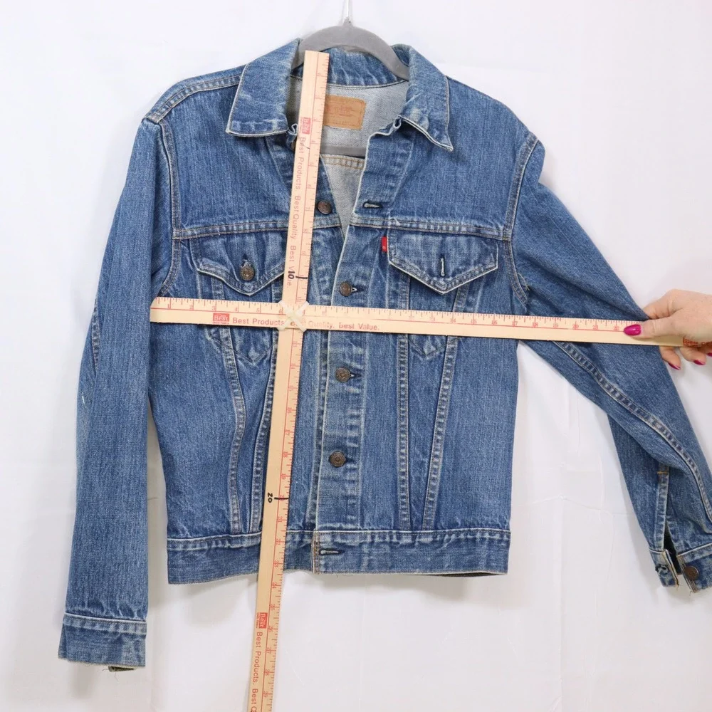 Vintage 70s Levi's Type III Denim‎ Jacket Rare 